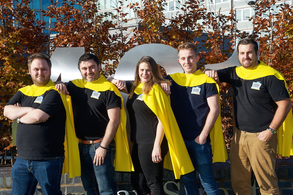 Learning Heroes: Tom Moore, Adam Kara, Danielle Kennedy, James Plant, Ian Darlington